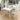 My Store Nuoro 1.2-1.49m/0.79m/0.76m Extendable Dining Table(Glass top)