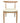 My Store 1 PCS/CTN Colle Solid Wood Dining Chair(Wood/Beige)