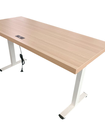 Asti Electrtic Standing Height Adjustable Desk, With 2 USB charging ports and 2 outlet socket