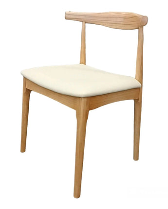 My Store Colle Solid Wood Dining Chair(Wood/Beige)