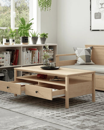 Modica Coffee Table with 2 drawers