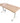 Profurniture Oak Asti Electrtic Standing Height Adjustable Desk, With 2 USB charging ports and 2 outlet socket
