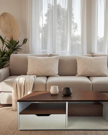 Orino Coffee Table with 2 drawers