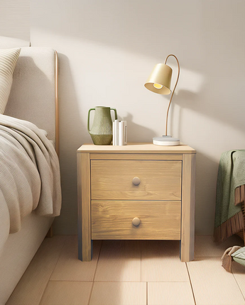 My Store Pereta Bedside Table with 2 drawers