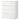 My Store White Sotta 4 Drawers Tallboy